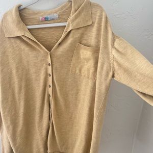 Free people oversized shirt / sweater